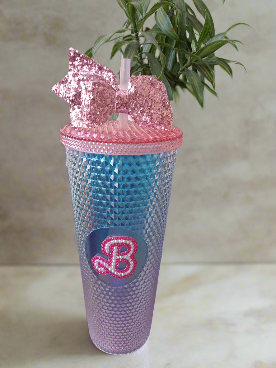 Girly Blue Tumbler